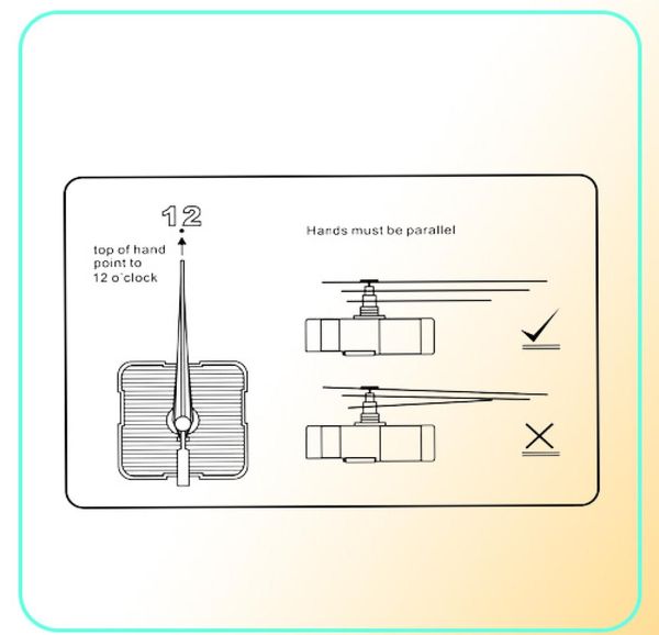 Totalmente novo 50 peças 15cm números árabes dourados de plástico para reparo diy acessórios de relógio de quartzo fitup4023605