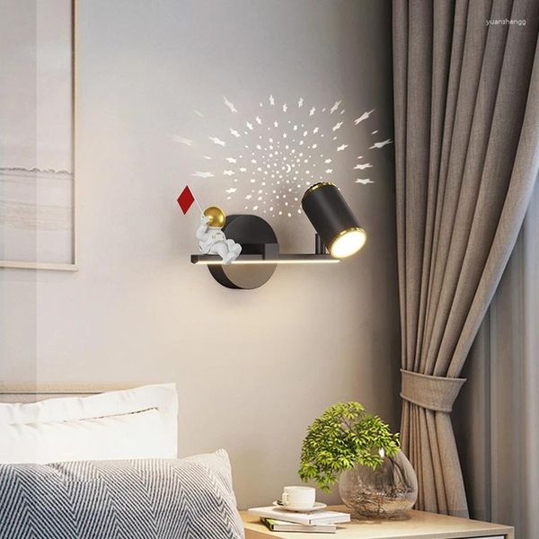 Lampade da parete Decorazione per interni Camera da letto a LED per la camera dei bambini Lampada lustre Decor Comodino Luci notturne Soggiorno Ristorante