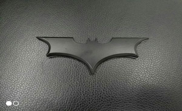 1 peça estilo de carro 3D legal morcego de metal logotipo automotivo adesivos de metal emblema do Batman emblema decalque da cauda veículos para motocicletas acessórios para carros 2745366