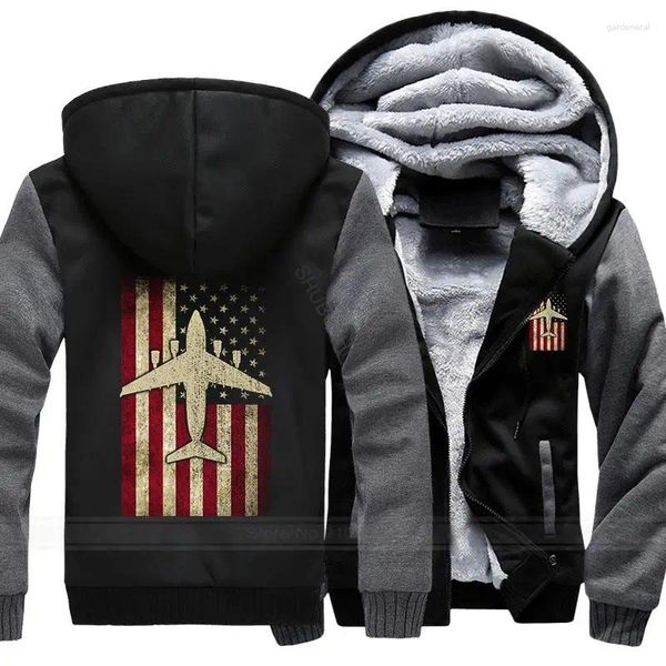 Erkek Hoodies Coyoung markası ABD Boyutu S-5XL Hoody Erkekler Uçak Uçak Kaldırıcı Polar Zipper Sweatshirt Sıradan Ceket Giyim Ceket