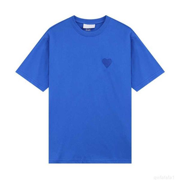 T-shirt da uomo di marca 2022new Novità Uomo Donna Designer di lusso Amis maglietta Moda Uomo Casual Maglietta Abbigliamento uomo Parigi P72l 0SY0