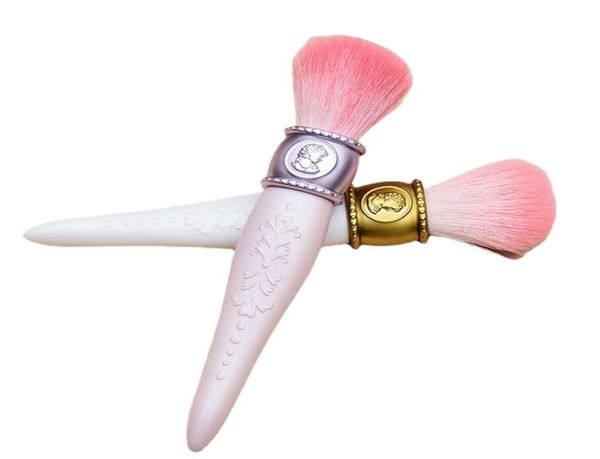 Les Merveilleuses Laduree Cheekpowderfoundation Fırça Cameo Porselen Tasarım Güzellik Makyaj Blender Fırçaları Araçları 9659294