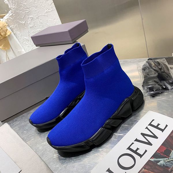 Meias de malha de alta estiramento primavera e outono clássico sexy sapatos casuais masculinos e femininos com suor respirável confortável 2023 novo