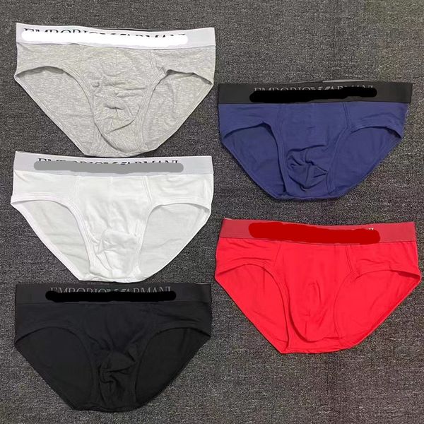 2024 Mens Briefs Designer Brand Boxer Men Underpants Boxers Para roupas íntimas sexy boxers masculinos de algodão shorts 5Pieces vêm sem caixa