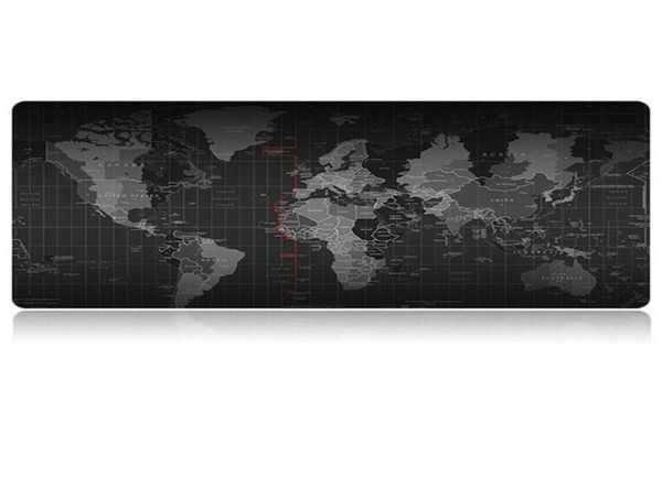 Erweitertes Gaming-Mauspad, 30 cm, 60–70, 80 cm, rutschfeste Gummibasis, speziell behandeltes, strukturiertes Gewebe mit Präzisionssteuerung2040449