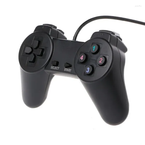 Controladores de jogo Gamepad Singles Wired Controller Computador PC / PS1 / Classic Gaming Control para Tablet PC