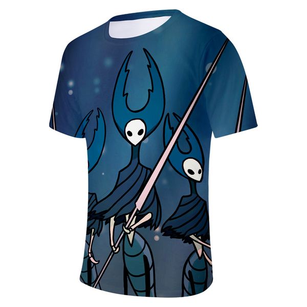 Designer-Shirt Hollow Knight Sommer Herren Hoodie Unisex Jugend 3D Cartoon Anime Charakter Hollow Knight Shirt Frau Kinderkleidung Langarm Hoodie Pullover Pullover