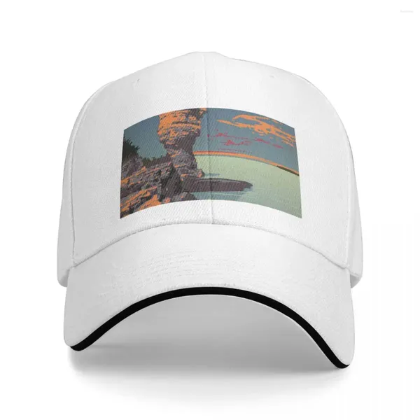 Бейсболка с плакатом Fathom Five National Park, военные тактические летние шапки для вечеринок для мужчин и женщин