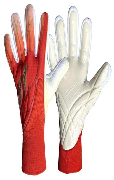2022 Утолщенные латексные вратарские перчатки Нескользящие Профессиональные вратарские перчатки Износостойкие футбольные вратарские перчатки 194h7052090