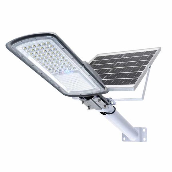 Lampione solare solare diviso da 200W 300W Lente ad alta trasmissione per luce stradale solare a LED antipioggia per esterni