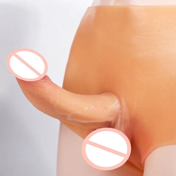 Vibradores/dongs cinta em vibradores simulados bandagem de pele realista masculino pau pênis brinquedos sexuais compacto vívido estimular gspot sexo orgasmo senhora lésbica g