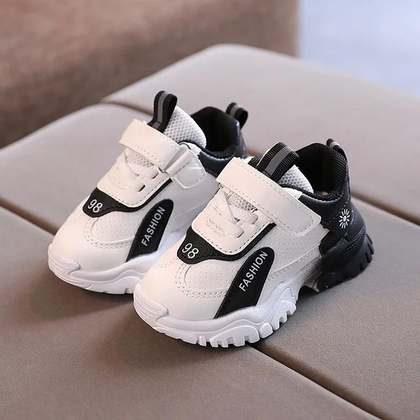 Größe 21-35 Kinder dämpfende Freizeit-Turnschuhe Jungen verschleißfeste Turnschuhe Mädchen leichte Schuhe Babyschuhe mit atmungsaktiv 231229