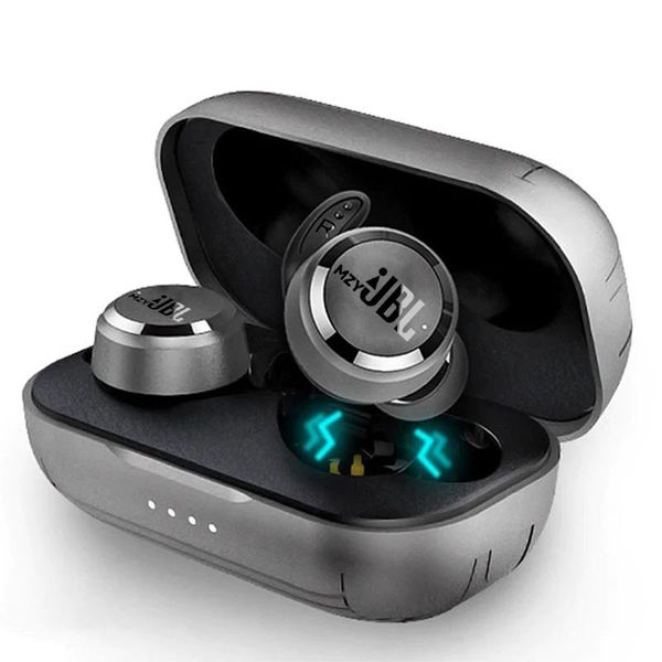 Kulaklıklar için Mzyjbl Orijinal Bluetooth Kulaklıklar T280 TWS Kablosuz Kulaklıklar Kulak Kulaklıkları Su Geçirmez Spor Hifi Kulaklık Mikro