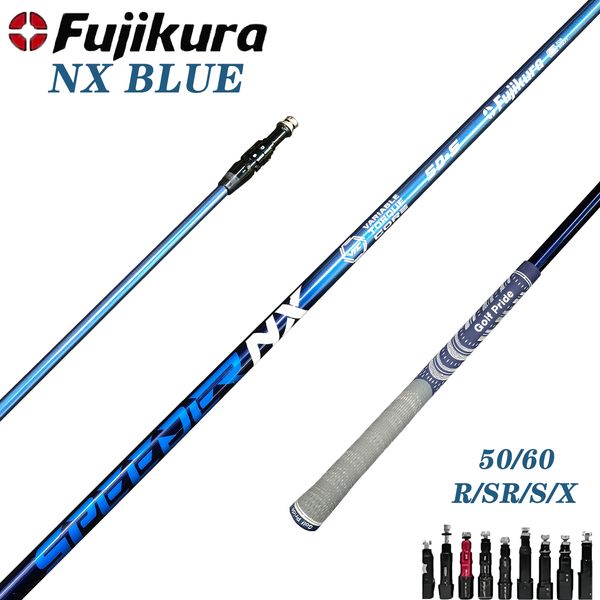 Shaft da golf personalizzabile - Fujikura SPEEDER NX 50/60 Blue, Shaft da golf - Punta da 0,335 - Opzioni Flex S, R, X - Impugnatura con manicotto di assemblaggio gratuito
