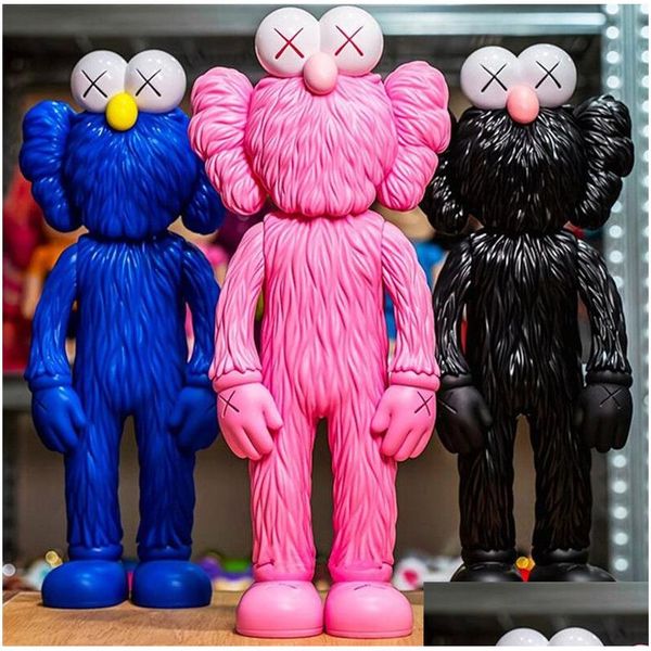 Jogos de filmes mais vendidos 0,6 kg e 1 kg 35 cm em pé Bff Sesame Street Vinyl Companion Caixa original tendência figura de ação para viver Roo Dhiav