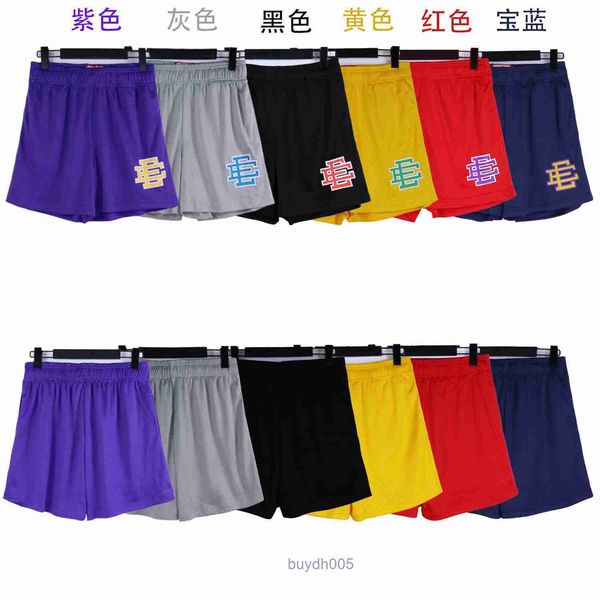 2024 Herren- und Damenmode-Strandshorts West Coast Designer Ericemanuelsshorts Sommer-amerikanisches Alphabet bedruckte Sport-Basketball-Hosen Unisex-Charge ZFS7