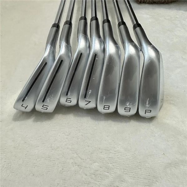 Ferri da golf da uomo Golf Iron Golf Club P790Set di ferri da golf forgiati 456789P Copricapo per aste regolari/rigide in acciaio/grafite