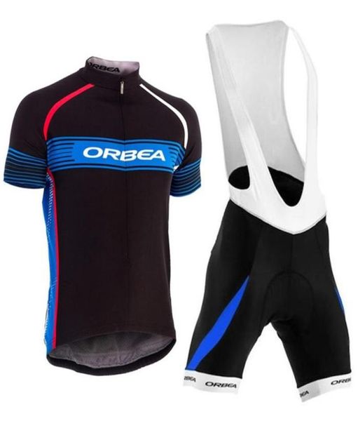 2020 Orbea equipe de verão dos homens camisa ciclismo bib shorts terno respirável manga curta roupas bicicleta secagem rápida maillot ciclismo y20112094110