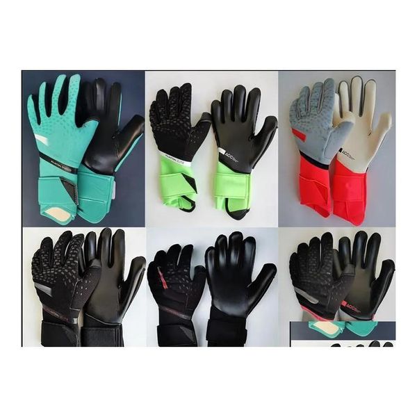 Handschoenen Sporthandschoenen Professionele Keeper Zonder Vingerbescherming Gk Phantom Elite Latex Keeper Luvas Groothandel Drop Delivery O