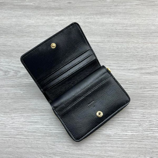 23 Frauen kurze Geldbörsen Luxurys Designer Handtasche Bag Damen Reise Brieftasche Rucky Coin -Geldbörse mit Green Box 11 cm
