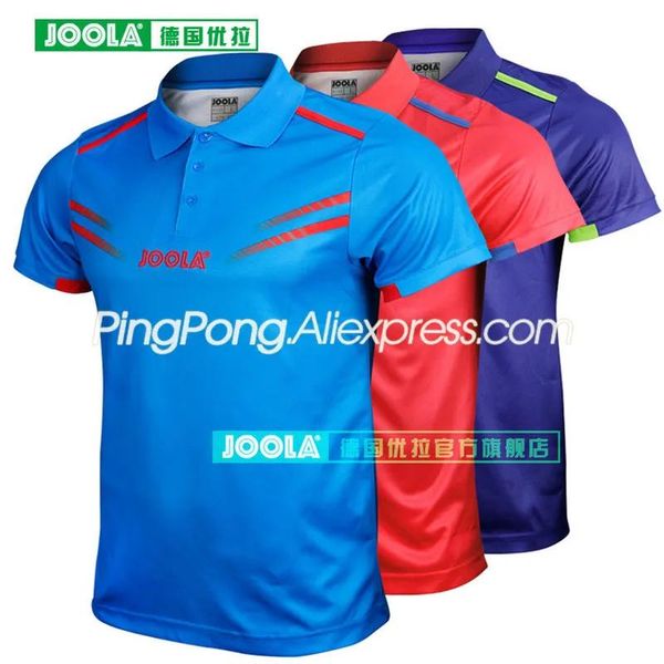 Camisas Joola colônia camisa (modelo de estrela Aruna Quadri Chen Weixing) Jersey de tênis de mesa / camisol