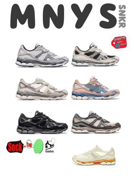 2024 Top Gels NYC Marathon Running Shoes 2024 Designer Oatmeal Concreto Marinha Aço Obsidian Cinza Creme Branco Preto Ivy Outdoor Trail Sneakers Tamanho 36-45ss