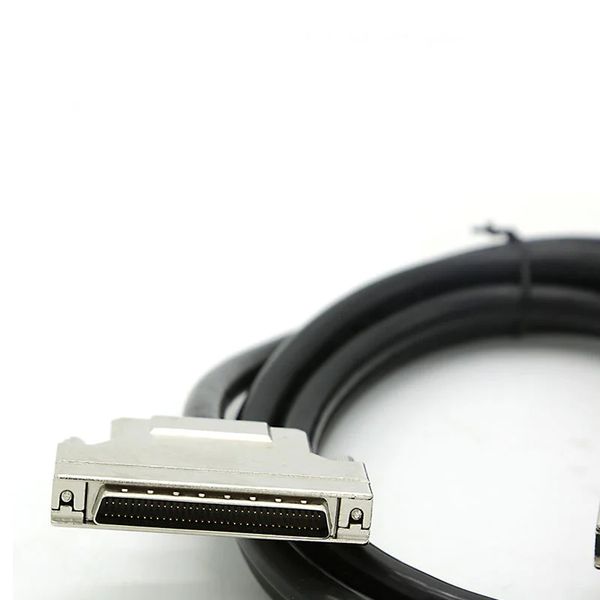 SCSI68 pin patch cable db68 pin macho para macho patch cable todo cabo de dados de cobre com núcleo DB68 para cabo de pino SCSI