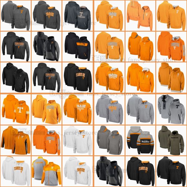 Felpa con cappuccio da uomo Tennessee Volunteers AV-15 2.0 slim fit 7 Joe Milton III 0 Jaylen Wright 10 Squirrel Bianco Nero Bianco Felpe con cappuccio