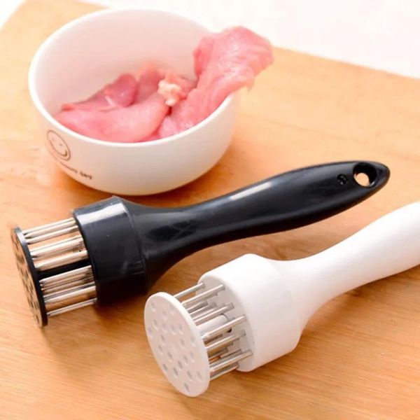 Gadget da cucina Bistecca di maiale Braciola di maiale allentata rapidamente Ago per carne tenera in acciaio inossidabile Malse Vleesnaald TLY050