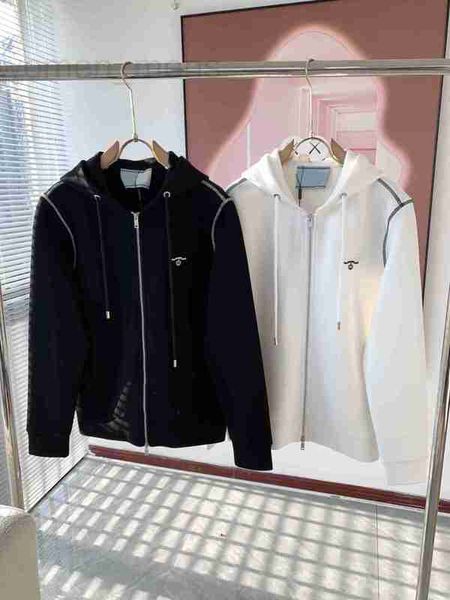 Herrenjacken Designer 2023 neueste Jackenmodelinien Nähen Nähte Design Reißverschluss Cardigan Qualität Luxus Herrenjacken JKQS
