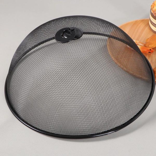 Set di stoviglie Tende con copertura in rete metallica Coperture in acciaio inossidabile Tenda con schermo Rete anti-insetti da patio per picnic all'aperto al coperto