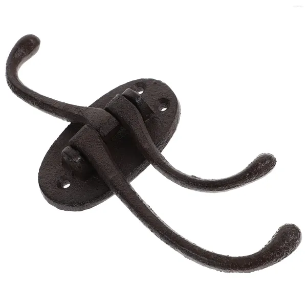 Крючки Настенный держатель для полотенец Крючок для пальто Вешалка из цинкового сплава Мебель Металлический декор Ретро одежда