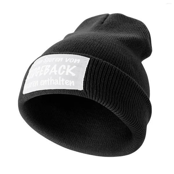 I berretti possono contenere tracce di peli di cane RIDGEBACK berretto lavorato a maglia streetwear cappellini anime per uomo donna