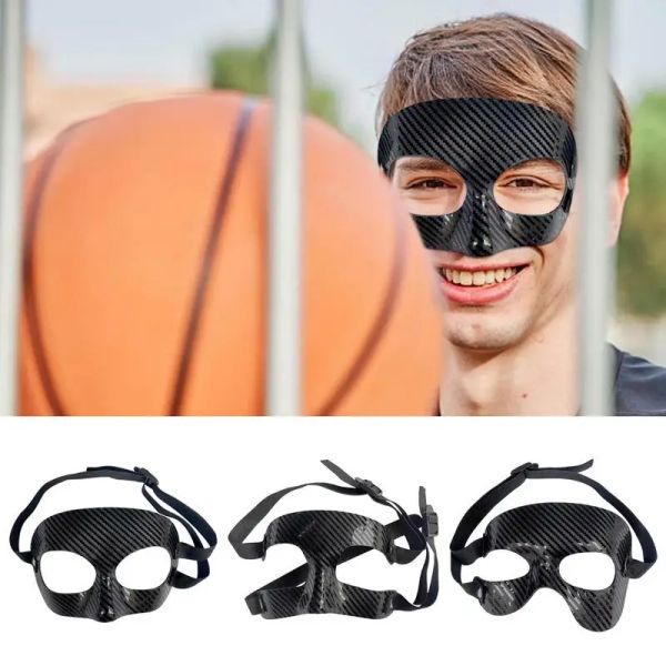 Sports Face Mask Fitness Fitness Atletico Copertura facciale Le guardie del naso da calcio facciano scudo per i bambini adolescenti per bambini donne che lottano
