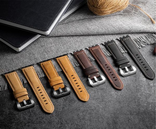 Integrierte Leder-Uhrenarmbänder Forsted Wildleder Smart Straps für iWatch-Serie 38 mm 42 mm5883307