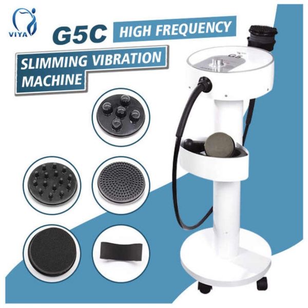 Máquina de emagrecimento de alta qualidade sem problema pós-venda g5 corpo emagrecimento e moldar vibratória celulite massagem machineg g5 massageador salão spa