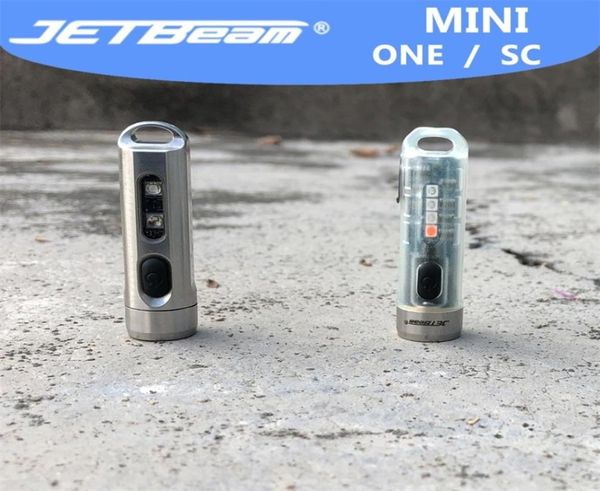 Jetbeam MINI ONE Lanterna Tocha luz uv EDC Luz Uv recarregável lanterna led 2202229916320