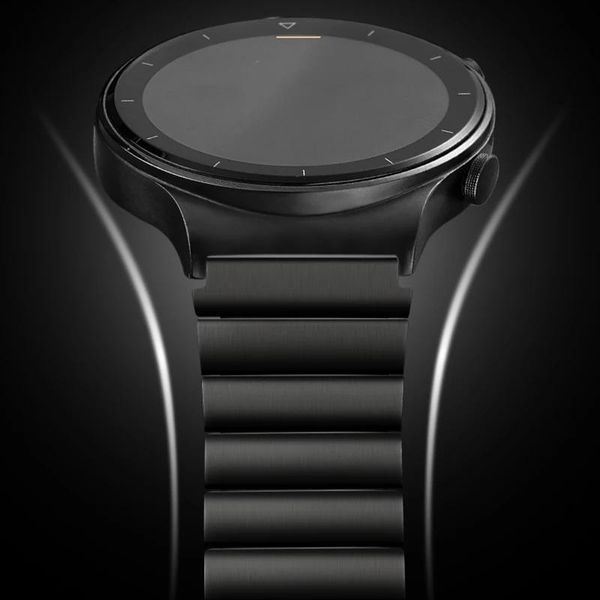 Аксессуары, оригинальный титановый серый ремешок для Huawei Watch GT2 Pro, 22 мм, титановый металлический ремешок Correa для часов Huawei Watch 3 Pro, ремешок на запястье