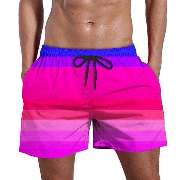 Pantaloncini da uomo che cambia il nuoto per uomini ragazzi che fanno costumi di scolorimento dell'acqua 2024 Summer Beach Trunk