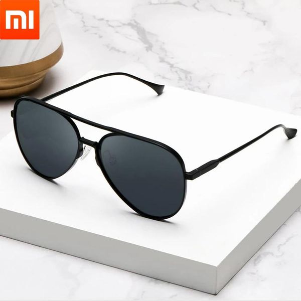 Солнцезащитные очки Xiaomi Mijia Aviator Pilot Traveler, солнцезащитные очки с поляризационными линзами Mi Life для мужчин и женщин, солнцезащитные очки