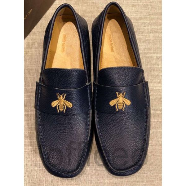 Beste neue Herren-Loafer Slip-On Gentleman Fashion Dress Drive Mokassin-Gommino BEE Schuhe Größe 38-46