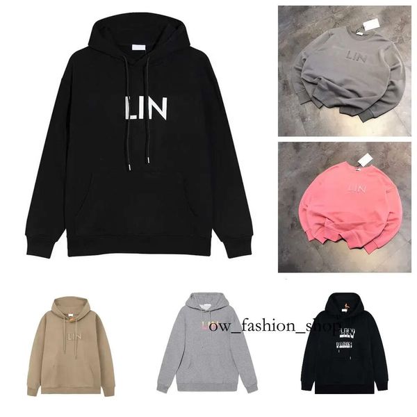 Eline Hoodie Men Hoodies Designer Hoodie Pullover Sweatshirt Baskılı Sıradan Gevşek Polar Klasik Baskı Gevşek Uzun Kollu Kadın Tops 90 658