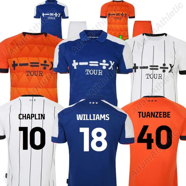 Maglie da calcio Ipswich Town 2023 2024 WILLIAMS CHAPLIN TUANZEBE Maglie da calcio Ipswich Town kit per bambini BROADHEAD BURNS TAYLOR maglia 23/24