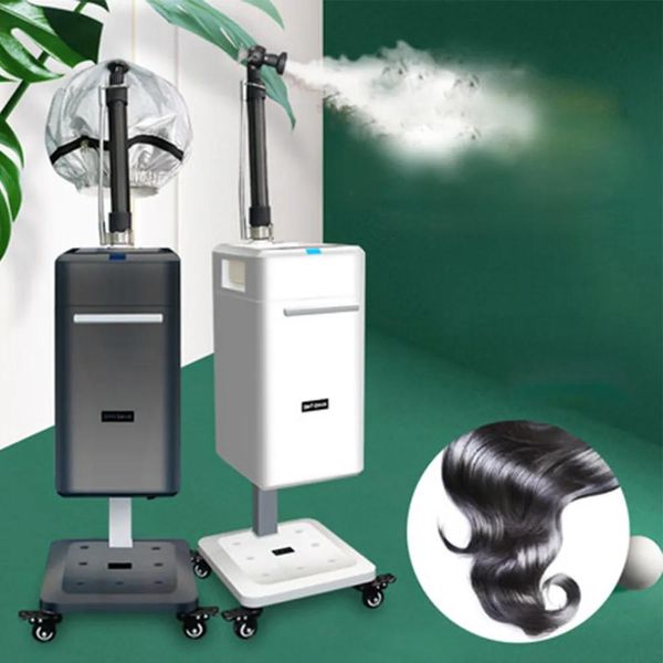 Salon-Haarpflege, Ultraschall-Mikronebel, beschleunigt die Färbung und Behandlung, Nano-Haardampfer