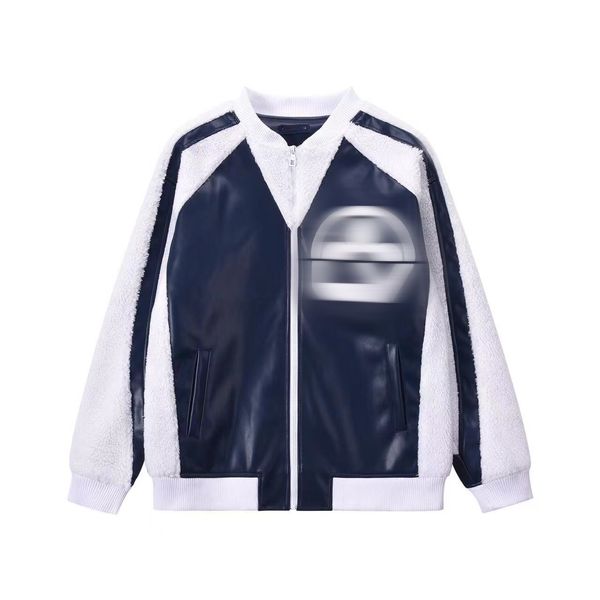 Мужская куртка высшего бренда, бейсбольная куртка, модная женская университетская куртка, университетская куртка с вышитым алфавитом, молния, европейский размер XS-L