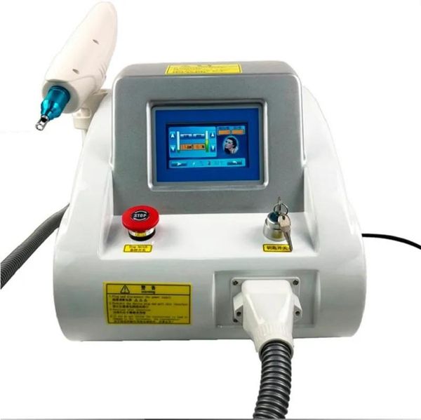 Машина высшего качества QSwitch ND YAG Laser 1064nm 532nm 755nm 1320nm Пигмент для бровей Подводка для глаз Медицинская лазерная машина для удаления татуировок
