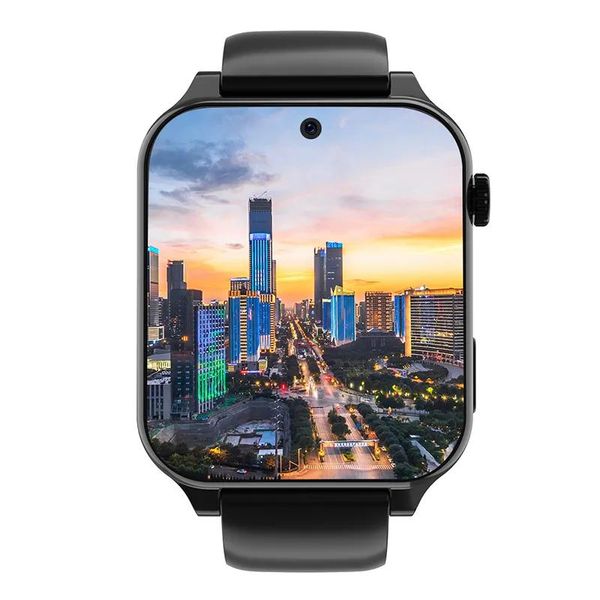 Часы Лидер продаж 4G Интернет Смарт-часы-телефон 4 ГБ 64 ГБ Android 9,0 Видеозвонок GPS 1,99-дюймовый экран Модная двойная камера Google Play SIM-карта W