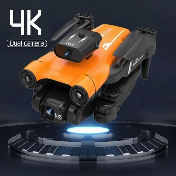 Uçak Yeni S17 Mini Drone 4K Profesional 8K HD Kamera Engel Kaçınma Hava Fotoğrafçılığı Katlanabilir Quadcopter 3km Hediye Oyuncakları