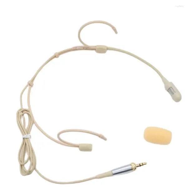 Microfoni Microfono auricolare cardioide portatile autentico per EW G3 G4 Sistema wireless beige Blocco stereo da 3,5 mm MiCWL