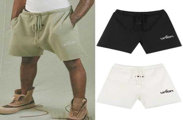 Union Brand Collab Sweatshorts Casual Shorts Jogger HaremShorts Männer Frauen Hip Hop Streetwear MG2101362849767